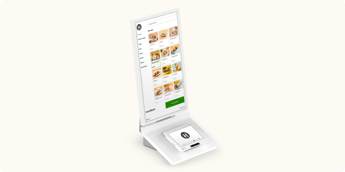 Self‑checkout kiosks